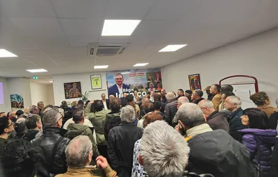 Photo de l'inauguration du local