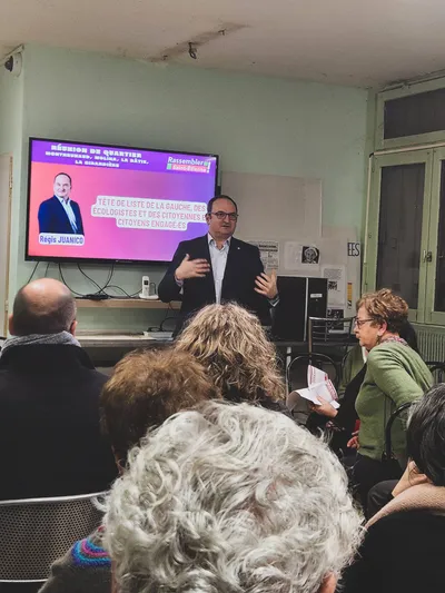 Réunion de proximité à Montreynaud