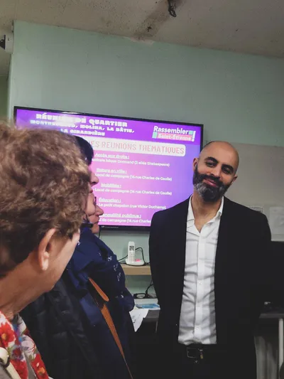 Réunion de proximité à Montreynaud