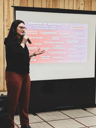 Réunion de proximité à Tardy