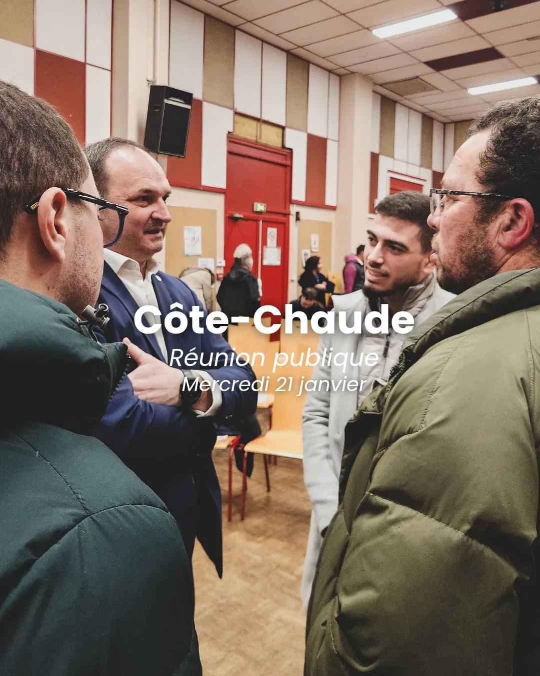 Réunion de quartier à Côte-Chaude