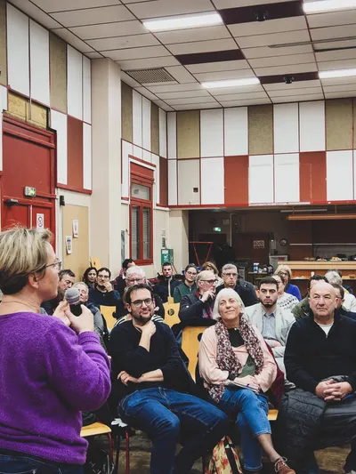 Réunion de quartier à Côte-Chaude