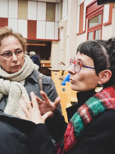 Réunion de quartier à Côte-Chaude