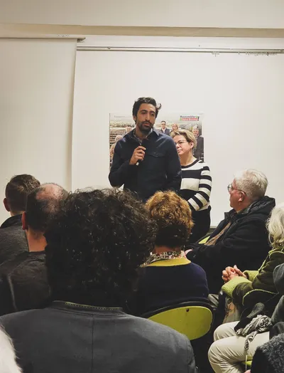 Réunion de quartier à La Métare