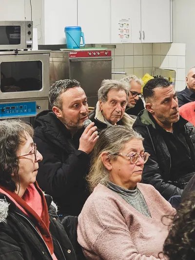 Réunion de quartier à Terrenoire